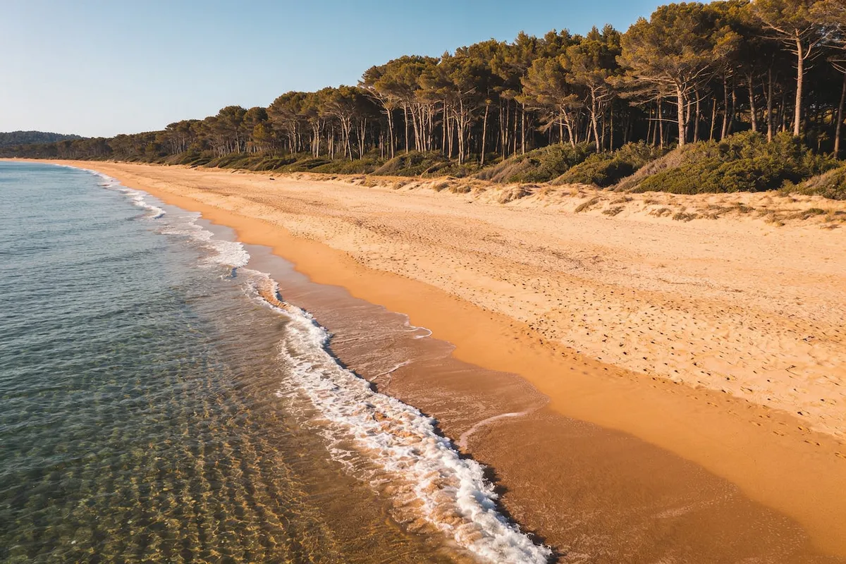 La playa de Pinarello