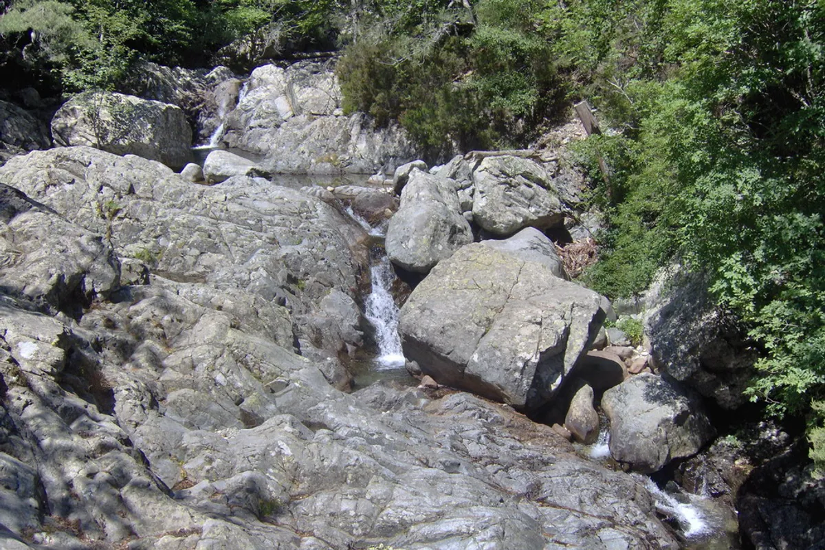 La cascada de los Ingleses (cascade des Anglais)