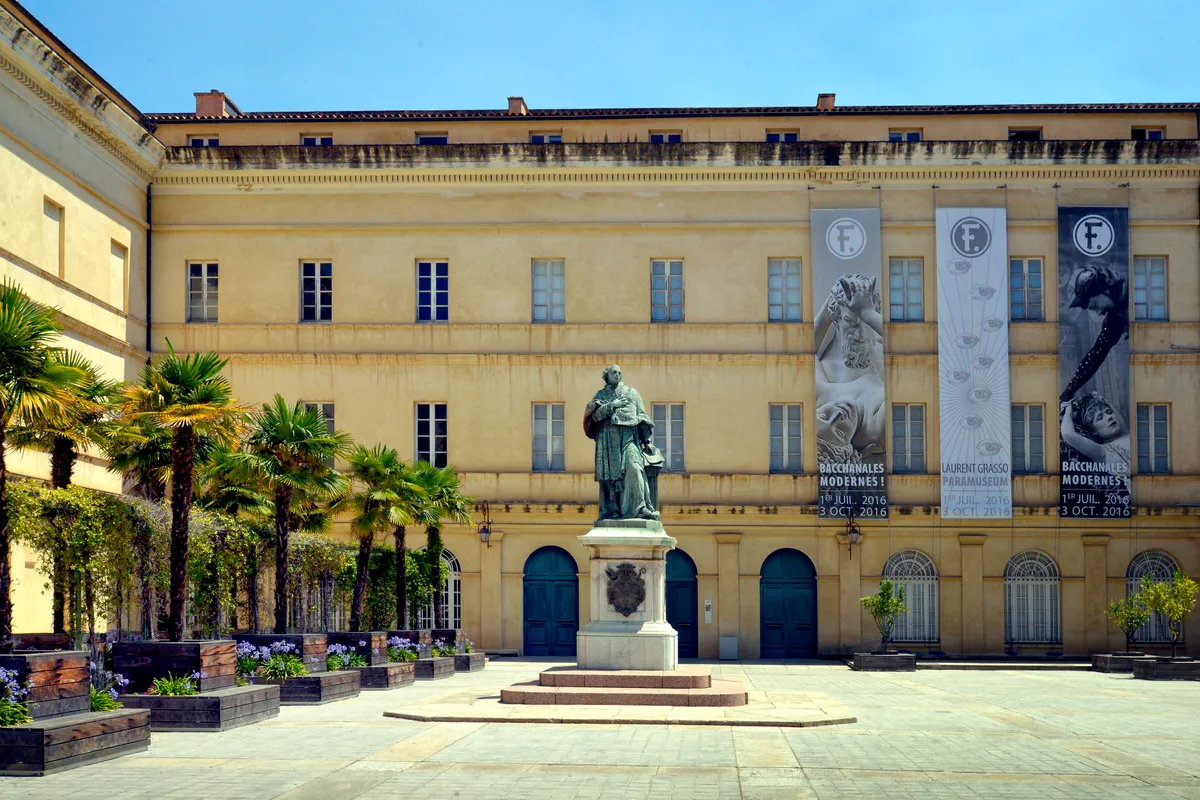 El palacio Fesch y el Museo de Bellas Artes