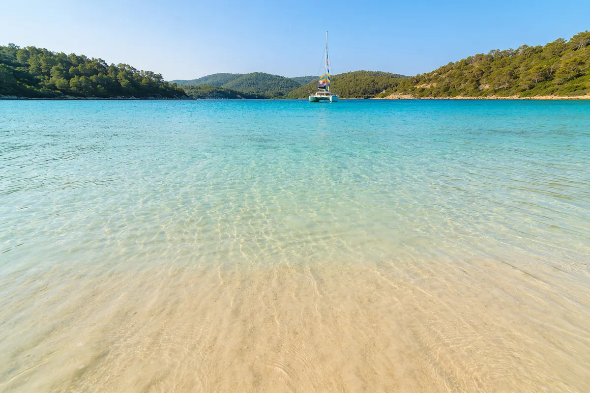 La playa de Santa Giulia