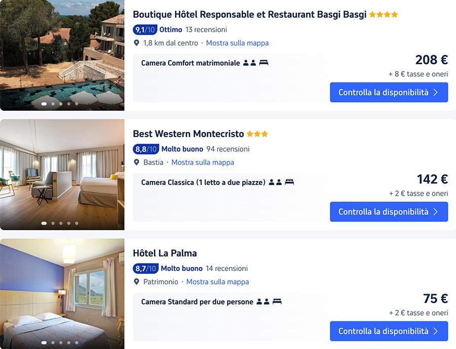 hotels Saint Florent
